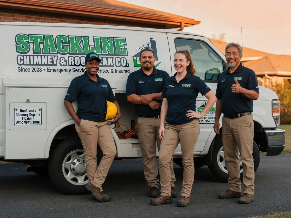 Chimney flashing repair company in Burkettsville, OH